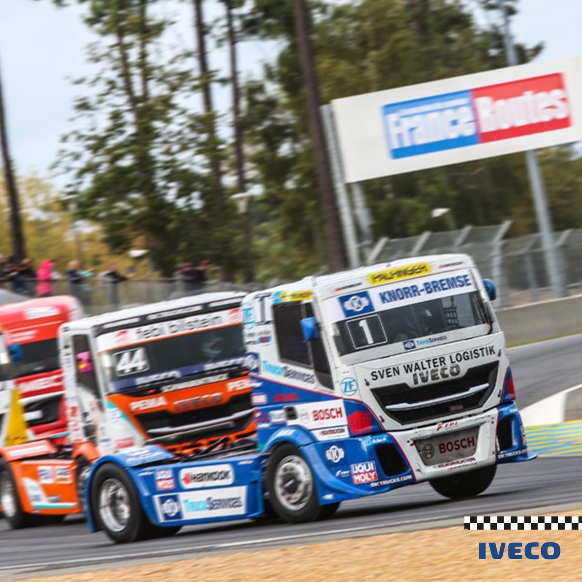 Champions on &amp; off the track! 🏆

Jochen Hahn has won the <a href="/FIA_ETRC/">Goodyear FIA ETRC</a> 2019 on board his IVECO. During an exciting weekend at Le Mans, he took victory in race one, 6th place in race two, and two podium positions in 3rd and 2nd place on day two... confirming his drivers title! #ETRC