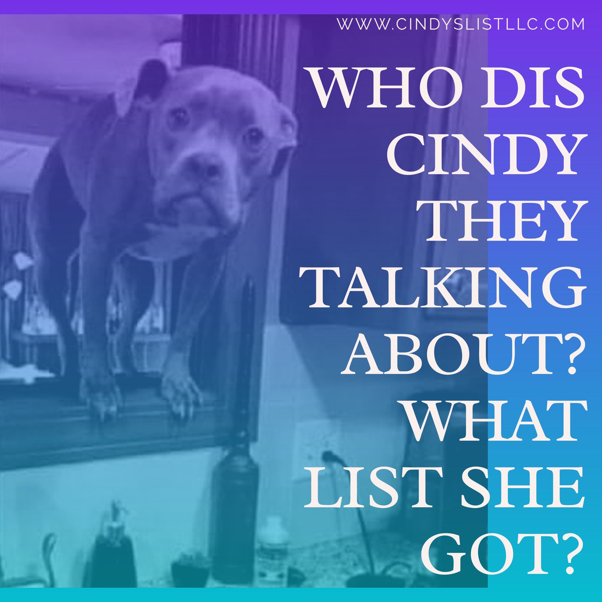 BetterBeyondLif's tweet image. 😂🤪🤣🤣🤪😂🙄😏🤦🏽‍♂️
#AskQuestions #WeCouldntHelpIt #WindowDog #LetLoveConquer #SimplifyingFunerals #WhatWeDo #NotWhoWeAre 

cindyslistllc.com
