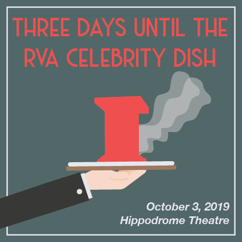 The RVA Celebrity Dish is THIS WEEK! We are so excited for this SOLD OUT event in celebration of Podium and our wonderful guests; Richmond's amazing Mayor Levar Stoney, the incredible Desirée Roots, and VCU's own Ed McLaughlin. #PodiumRVA #RVACelebrityDish