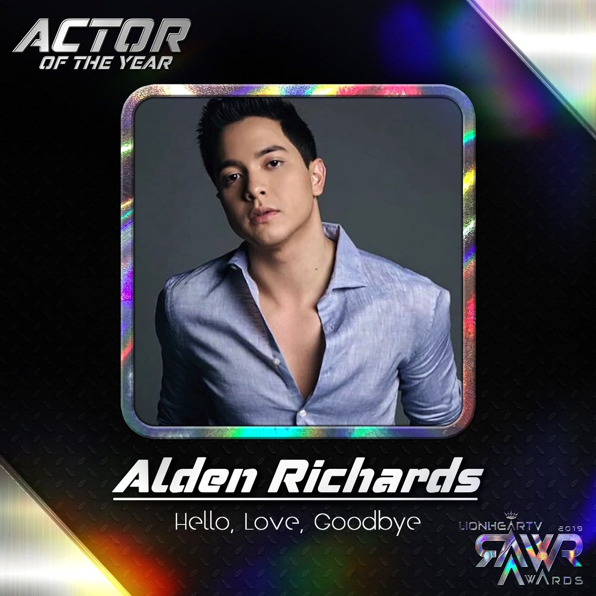 Do you want Alden Richards to be this year's Actor ng Taon? Retweet to vote! #RAWRAwards2019 lionheartv.net/rawrawards2019/