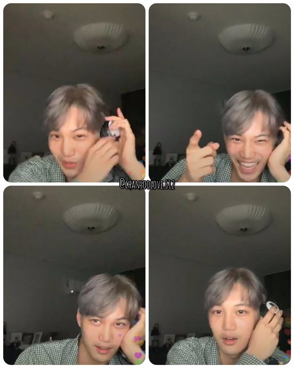 chansoo___612's tweet photo. Kai Instagram live September 30th, 2019...
He watched CHEN new MV and also said about Baekhyun MV (UN VILLAGE)..💕💕
#CHEN #chencomeback #ShallWeMVOutNow #ShallWe
#ShallWeChallenge
#CHENIsBack
#kai #jongin #weareoneEXO #EXO #saranghaja @weareoneEXO @B_hundred_Hyun @layzhang https://t.co/nFvTc5Aavp