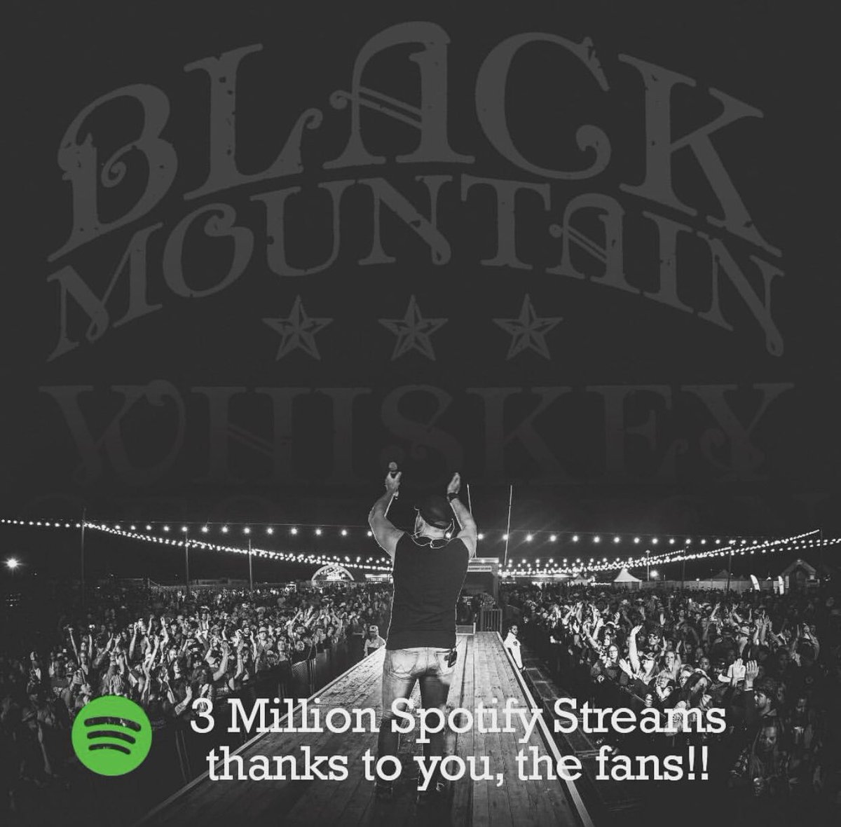 What a way to start the week! 🙌🏻🔥! <a href="/BlackMountainW4/">Black Mountain Whiskey Rebellion</a> have reached 3 MILLION streams on <a href="/SpotifyCanada/">Spotify Canada</a> 💚! Massive congratulations fellas🎉🎉!!! Cheers 🥃🥂spoti.fi/2mpZGzY