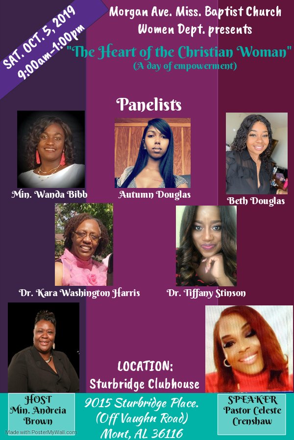 wanda_bibb's tweet photo. Come out and enjoy this powerful seminar!💥 https://t.co/ENFnjUXVvi