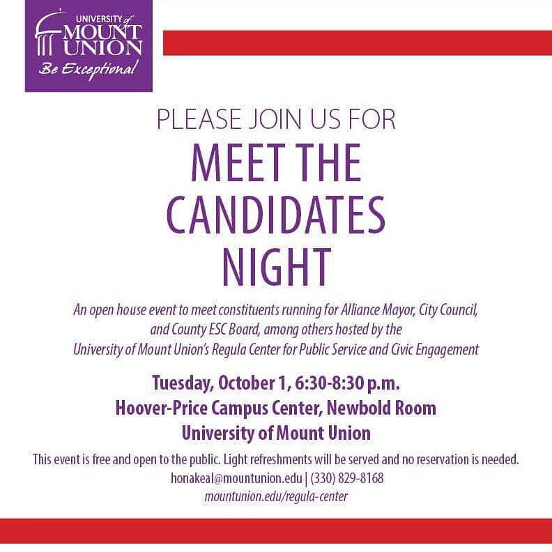 DSmithForMayor's tweet image. Come out to UMU tomorrow evening and meet David Smith, hear about his candidacy and get your questions asked and concerns heard. #davidsmithforalliancemayor 
facebook.com/VoteDavidSmith/