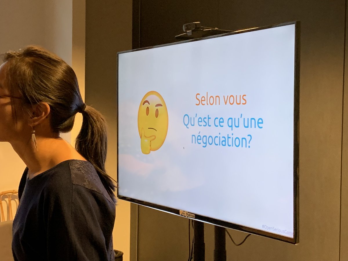 defiboo's tweet image. Meetup #OpenSeriousGame en #Negociation @yubette75 @blouvel_fr