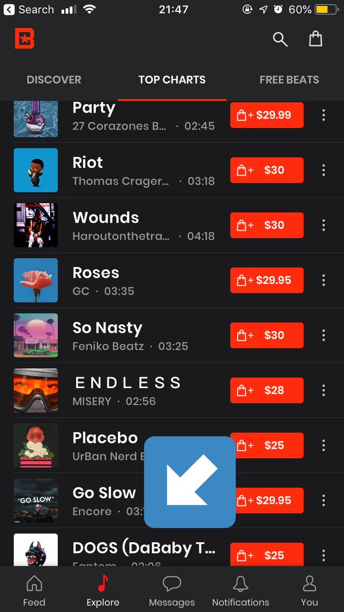 Beatstars Top Charts