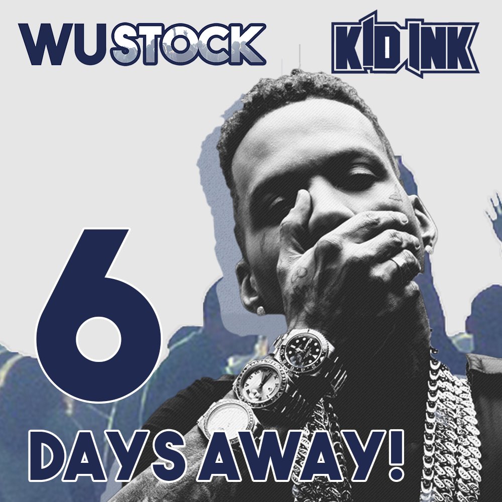 Can you believe we are only 6 DAYS AWAY from <a href="/Kid_Ink/">Kid Ink</a> coming to <a href="/WashburnUniv/">Washburn University</a> ??? Have you bought your tickets yet? Buy them now 👉 bit.ly/wustock2019