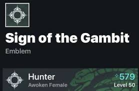 Charlemagne_Bot's tweet image. As we `!countdown` the hours until Shadowkeep, I have more emblems to give away. At 5k followers I will give away a Gambit emblem from Pax West 2018. Retweet to enter, you must follow me to win. (I now track much more in `!countdown`)