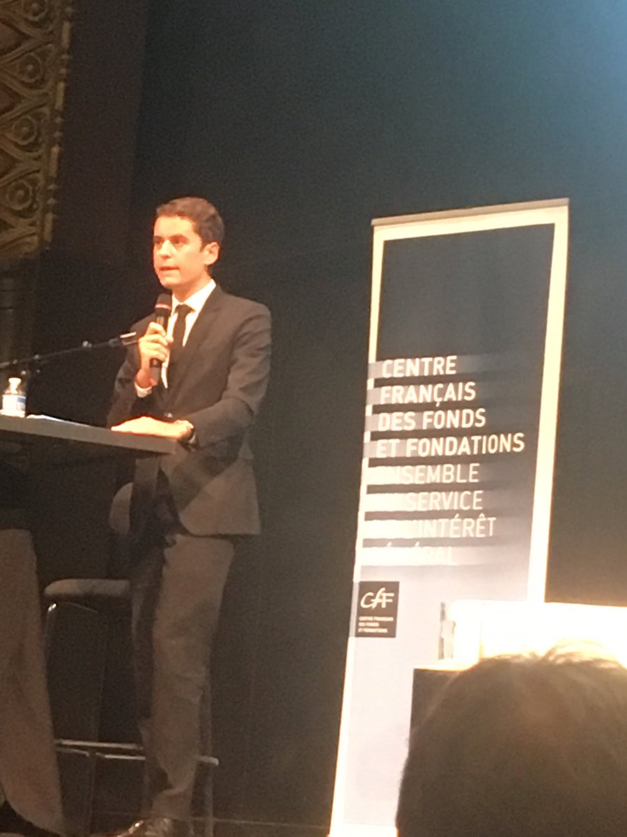 Max Von Abendroth On Twitter French State Secretary Gabriel Attal Expresses Full Support For Philanthropy And Foundations Cffondations Tonight Foundations Are The Key Driver Of Innovation And Social Progress October1europe Dafnehq Https T