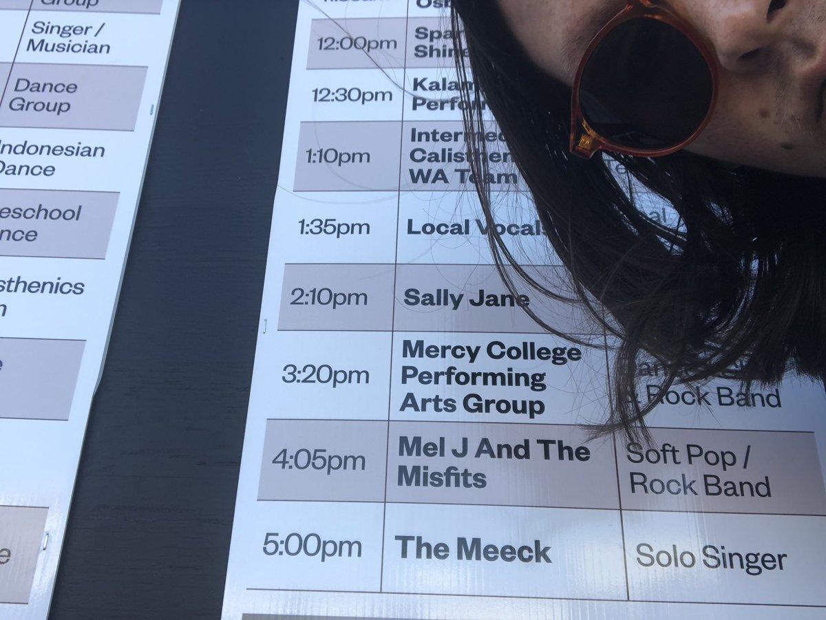 Today was one of my favourite gigs!! Thanks <a href="/PerthRoyalShow/">Perth Royal Show</a> for putting me on this years lineup!! 🥳🎶