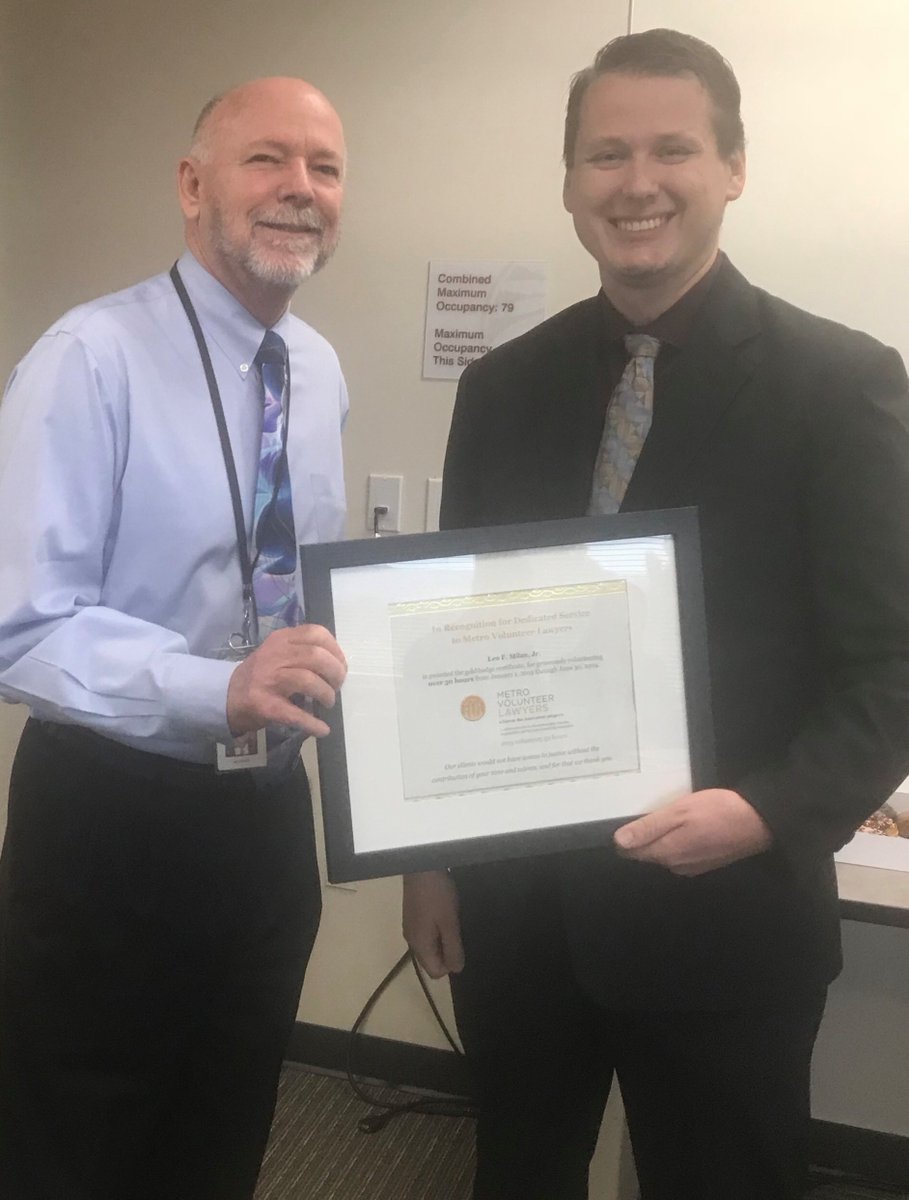 MVLColorado's tweet photo. Thank you @pweiser and @COAttnyGeneral for you Assistance in Arapahoe County. Help low-income applicants with their post decree family law issues.
#mvl #ProBono #postdecree https://t.co/TF1PVLPCVB