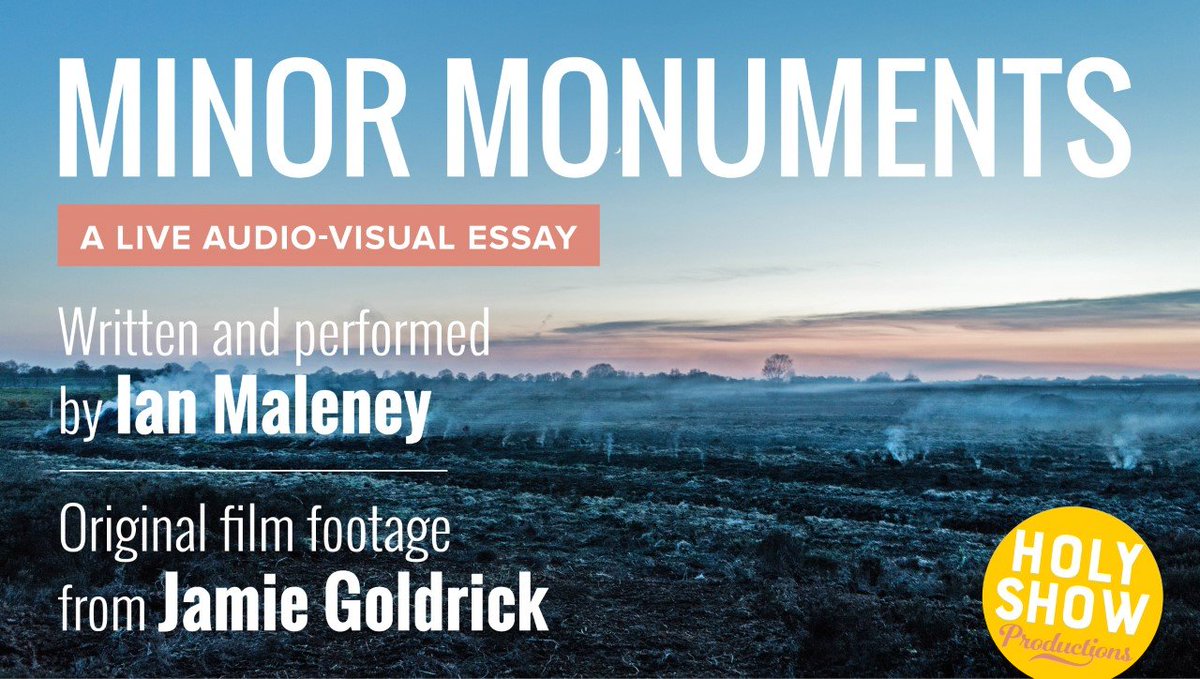 The Iron Mountain festival in <a href="/thedockarts/">The Dock 🏳️‍🌈🏳️‍⚧️</a> Leitrim kicks off this weekend. The opening event is the first in a 12-date national tour of 'Minor Monuments: A Live Audio-Visual Essay'. 

Coming to <a href="/Linenhall/">Linenhall Chambers</a> and <a href="/riverbankarts/">RiverbankArtsCentre</a> later in October.