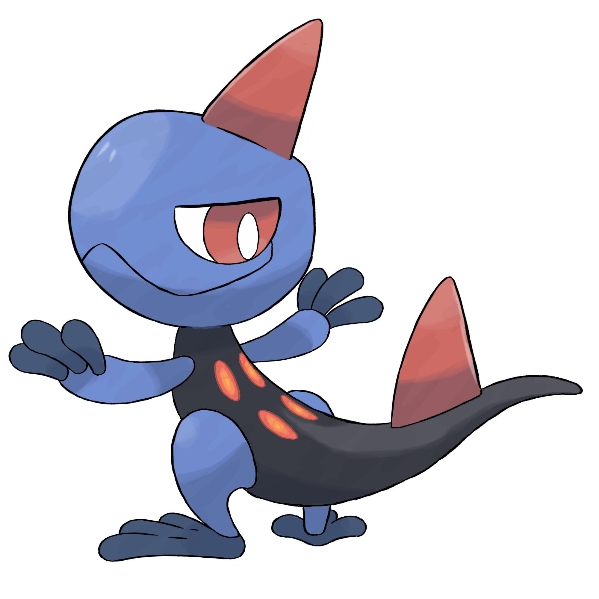 PokeFrenzy on Twitter "Name Basilit (basilisk + lit) Category Water