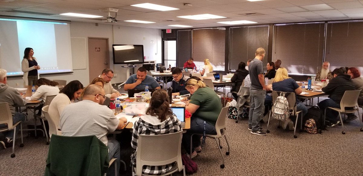 4kyleatkin's tweet image. @KHSD_Official Geometry teachers at an Instructional Resources Workshop working on the idea of congruence using transformations. Striving to grow professionally so our students can grow academically. #khsdmath