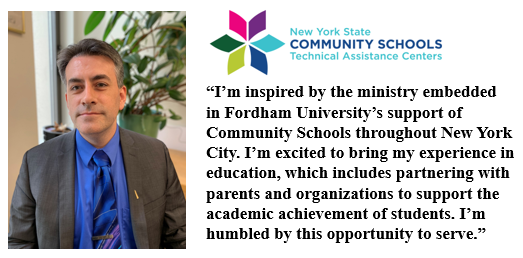 GSECEP's tweet photo. Meet Kevin Coyne, our newest Director of TAC! 
#fordhamgse #education #cep #communityschools #nyedu https://t.co/PoYl2C8mZR