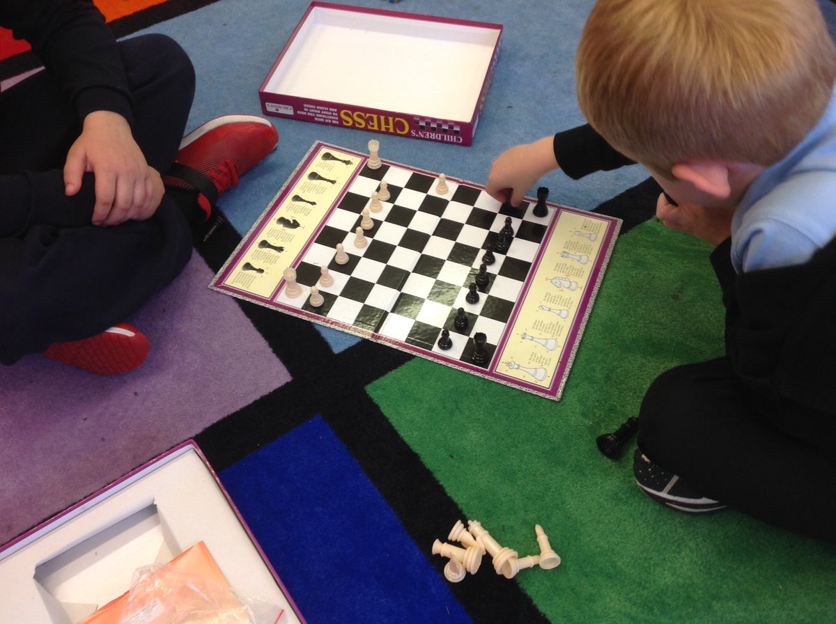 BadenPowellPS's tweet photo. Chess club is continuing to be very popular. Everyone enjoyed using our new Chess sets too! π @schoolschess #thinkinggames #forwardthinking #braingames https://t.co/HSg9uUUZ1Z