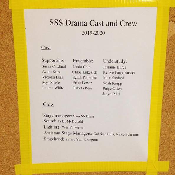 SSSDrama's tweet photo. And that's a wrap on auditions! Thank you to all who came out, and see you at rehearsal on Thursday @ 2:30! 🎭 https://t.co/HnHzEBDfza
