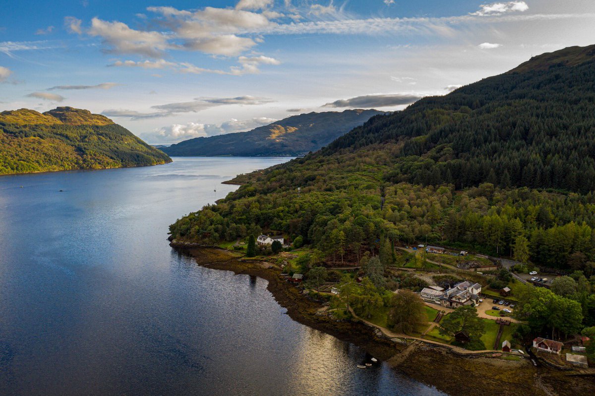 MacDonaldStudio's tweet photo. The Lodge on Loch Goil. Beautiful part of Scotland https://t.co/Rp8PPR2y1g