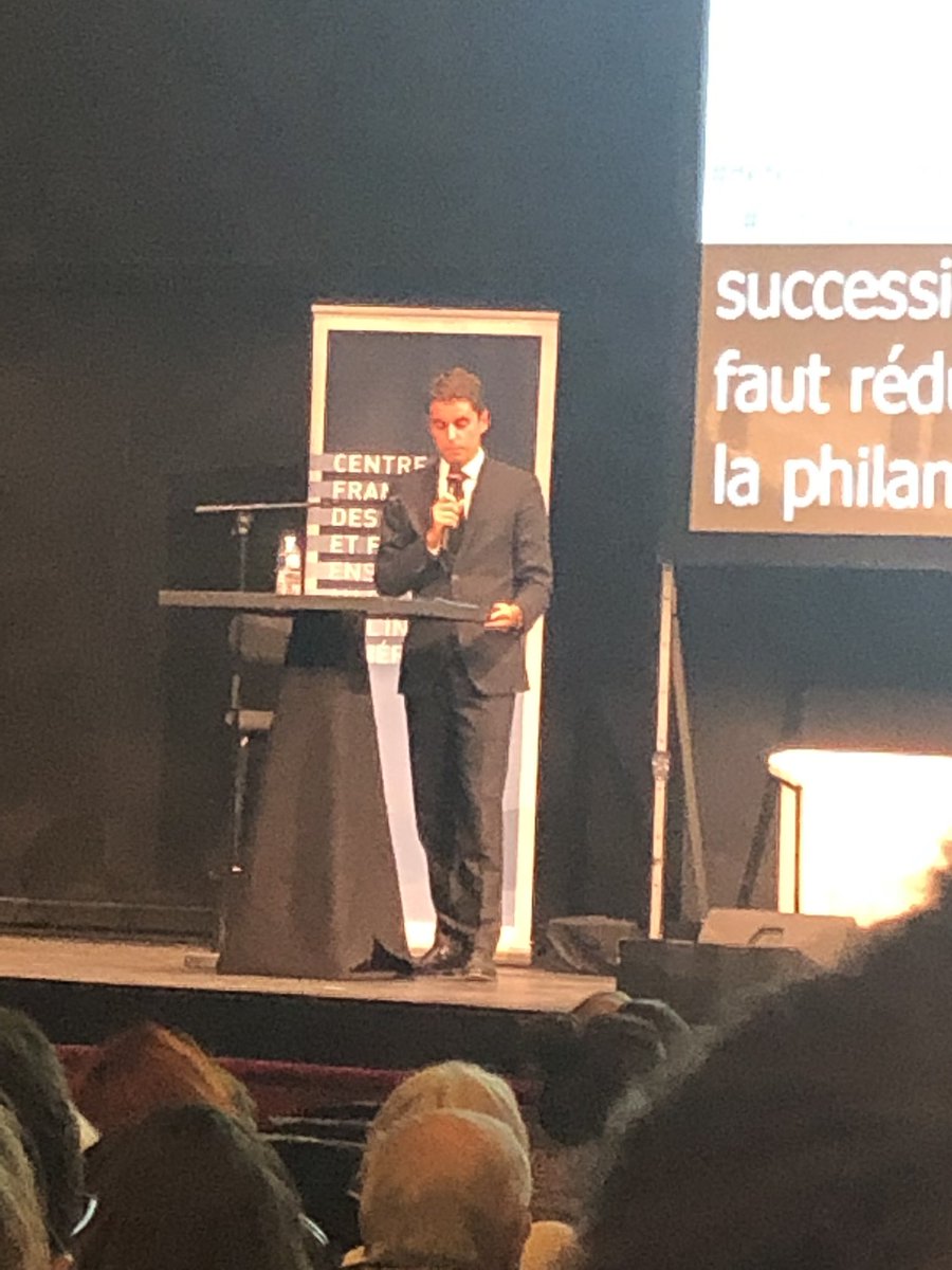 Merci à <a href="/GabrielAttal/">Gabriel Attal</a> pour son soutien à <a href="/Break_Poverty/">Break Poverty Foundation</a>  lors de la journée du <a href="/CFFondations/">CFF</a>.
#DAT #defendonslemecenat