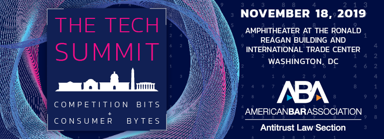 Early Bird Deadline for the Fall Forum Tech Summit ends on October 24, 2019. #antitrust #consumerprotection 

Conference: November 18, 2019

Register Today: bit.ly/2kP5eD5