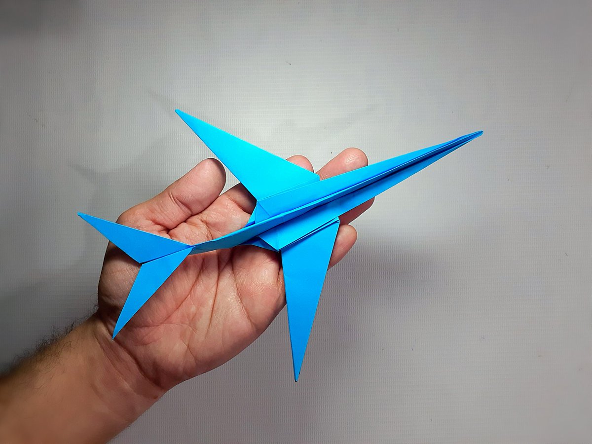 Step By Step Origami Fighter Jet Jadwal Bus