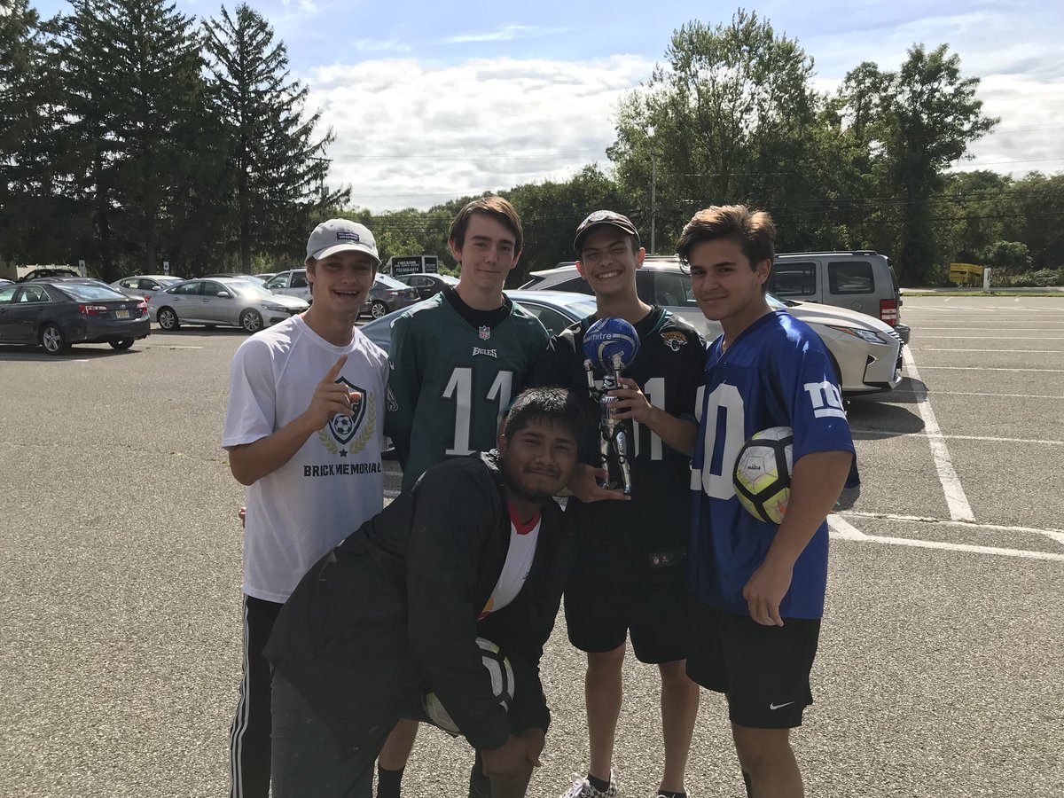 Nice little soccer golf this morning!!!! Getting ready as the Stangs take on Lacey tonight at 7 PM at Vets!!!