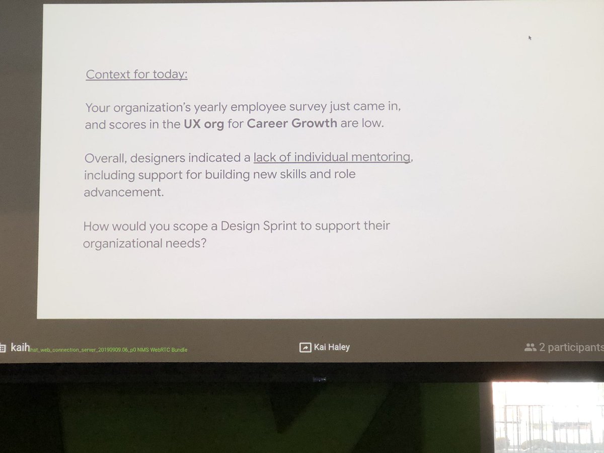 scitechyEDU's tweet photo. Build a Design Sprint challenge statement + our Context (an example) Just putting the Sprint together #practiceExercise #sprintcon19 #dtk12chat https://t.co/KZYfpPKFJb