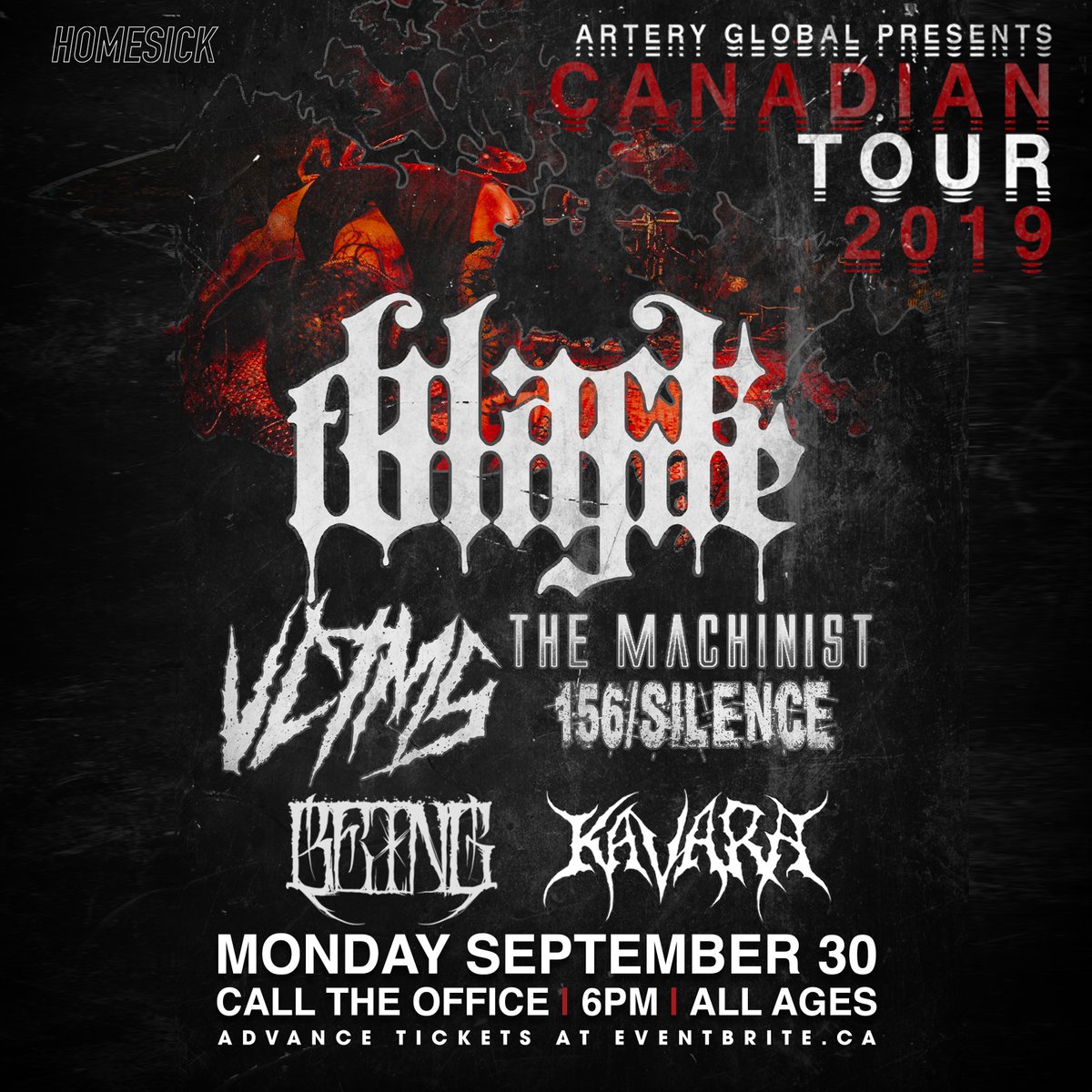 Call The Office (@calltheoffice) on Twitter photo TONIGHT: Don't miss @BLACKTONGUEUK w/ <a href="/VCTMSIL/">VCTMS</a>, <a href="/themachinistnyc/">The Machinist</a>, <a href="/156Silence/">156/Silence</a>, <a href="/BEINGBEATDOWN/">BEING</a>, and <a href="/KavaraOFFICIAL/">Kavara</a> at Call The Office - Doors at 6pm! ALL AGES! Get tickets here: bit.ly/2P6ANa4 or at Grooves Records! TONIGHT: Don't miss @BLACKTONGUEUK w/ <a href="/VCTMSIL/">VCTMS</a>, <a href="/themachinistnyc/">The Machinist</a>, <a href="/156Silence/">156/Silence</a>, <a href="/BEINGBEATDOWN/">BEING</a>, and <a href="/KavaraOFFICIAL/">Kavara</a> at Call The Office - Doors at 6pm! ALL AGES! Get tickets here: bit.ly/2P6ANa4 or at Grooves Records!