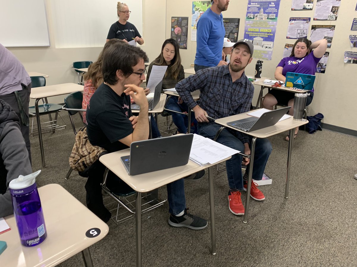 Poway High School teachers are Creating cultures of Critical Thinkers through training and collaboration with colleagues. Having “Classroom Routines” is essential for student success.