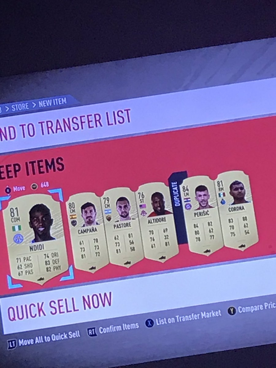 Decent pack from the Wan Bissaka sbc