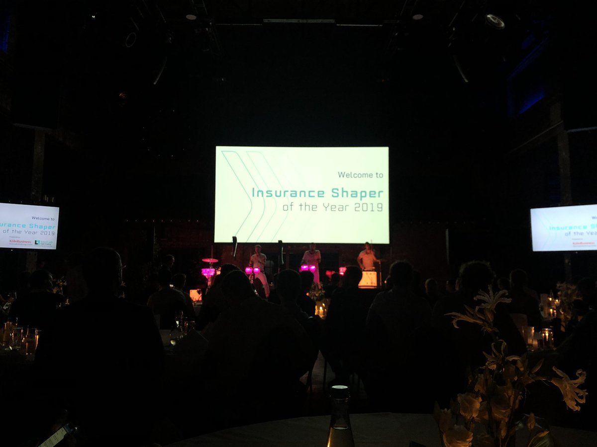 RBouschery's tweet photo. Great opening of the @EXECinsurtech Insurance Shaper award! /cc @exec_s4s @moritzde @InsurLabDE @manuelkoelman @lukeonthebazook https://t.co/1i280Q09a6