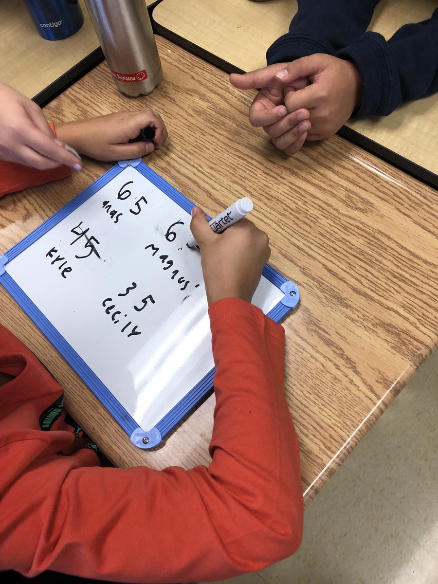 AnnaSantiniEDU's tweet image. #joyfulmath @St_Andrew145 using @SteveWyborney esti-mysteries.  They wanted to try EVEN more! #hcdsbmath @mickleja