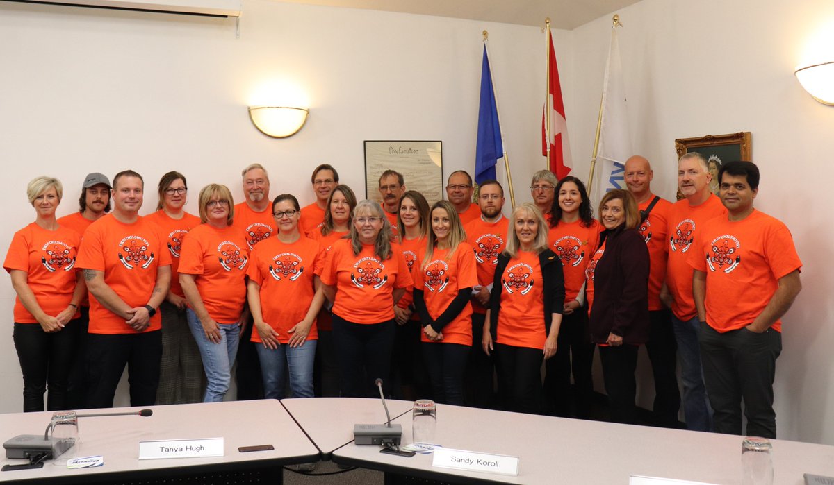 Today, September 30, we recognize the harm that residential schools inflicted on Indigenous communities and honour those impacted.

EVERY CHILD MATTERS!

#OrangeShirtDay