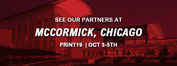 memjet's tweet photo. We aren't stopping anytime soon. Chicago here we come. #memjetmonday #digitalprintingsolutions #chicago #print19 #duralink #colorfusion https://t.co/7aB85ue3QY