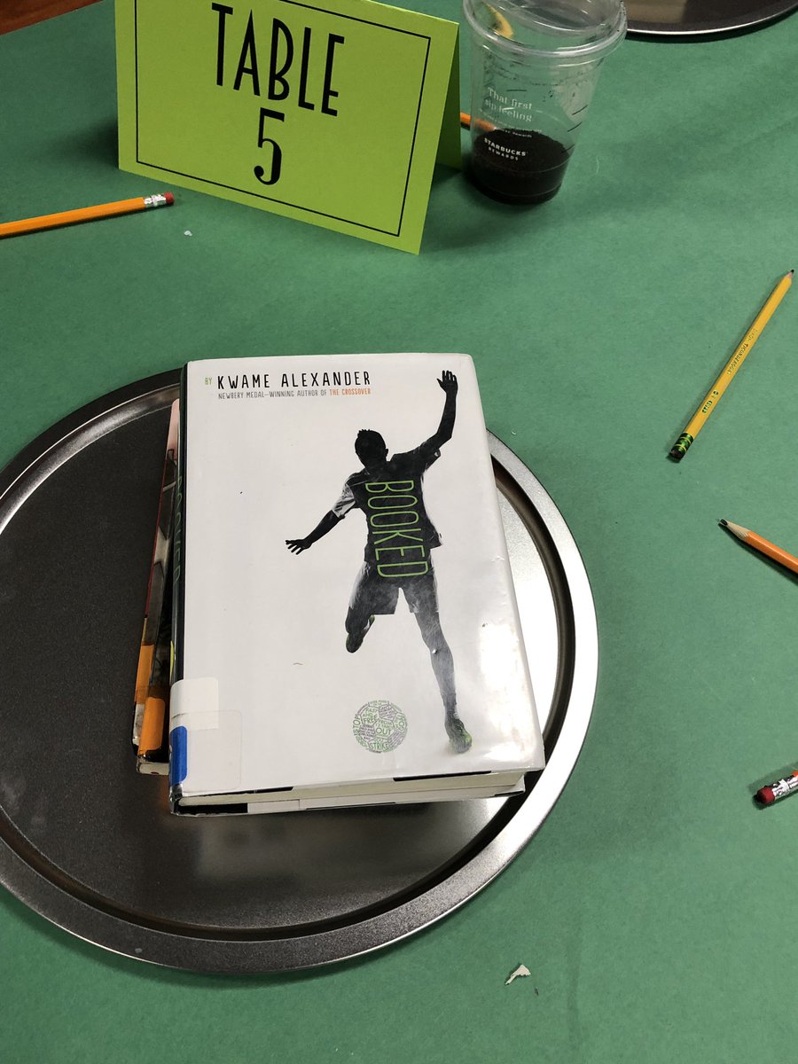 Who doesn’t like Starbooks and Book tastings? Great engagement by all students and collaboration by our @TrailsideLib and 7th grade English teachers @MissSStrong @MissLeja7 #allboyclass @kwamealexander