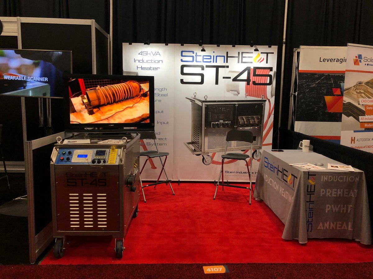 steinheat's tweet photo. Visit @steinheat at booth 4107 at #CMTS2019 this week to learn about our ST-45 Induction Heating Units. https://t.co/LgbySzUMQx
@SME_Canada https://t.co/pEy8RKVkxp