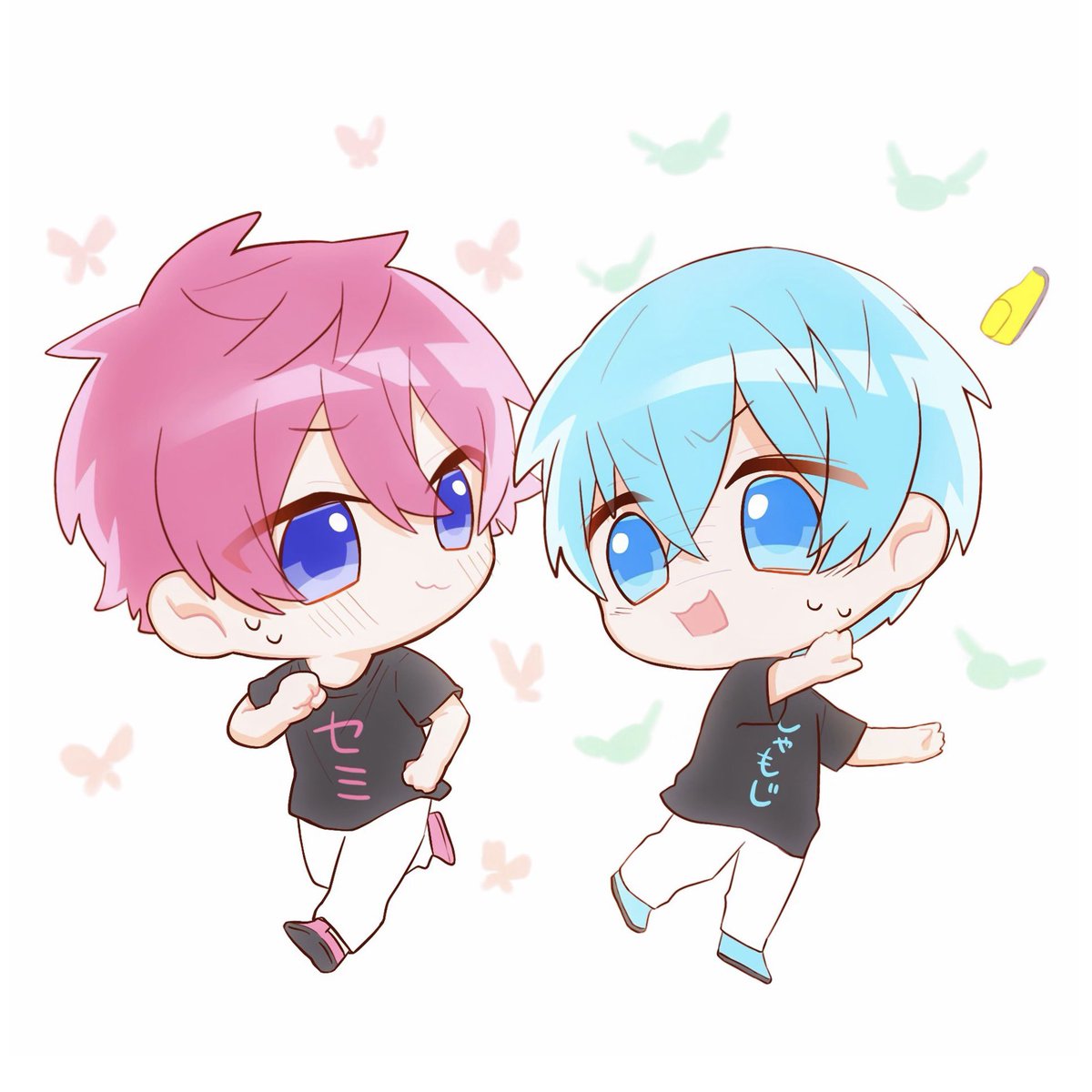 すとぷりギャラリー 朝から息抜き 昆虫に愛されるさところさんが可愛いです ざきたのイラスト