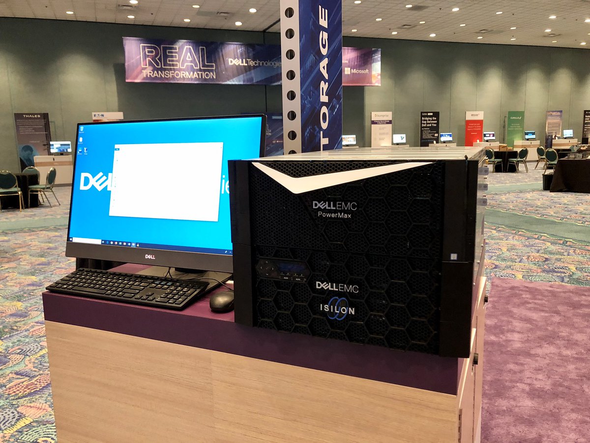 vGazza's tweet photo. The Solution Expo for the Chicago #DellTechForum tomorrow is taking shape and it looks amazing! #Iwork4Dell https://t.co/NOy43g2MBq