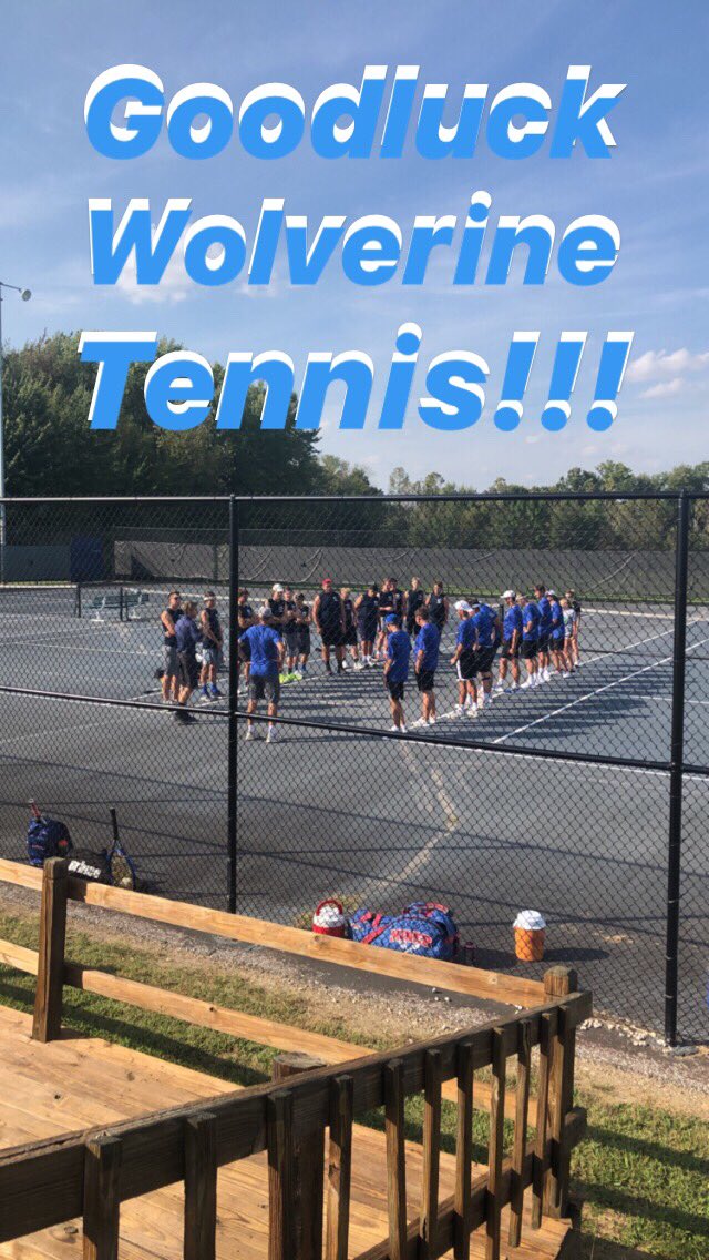 wrvdm17's tweet photo. Great evening for a Wolverine Tennis Match! Our seniors played great at their last home match, and WRV Riley DM was so happy to be there to cheer them on! 🎾🎾
We were able to raise $105.83 tonight for Riley Children’s Hospital! #ftk @WRVwolverines @WRVFangGang https://t.co/FVeQqPGt8W