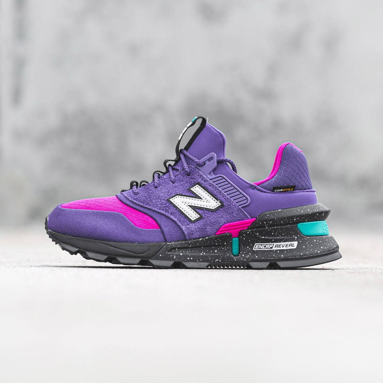 new balance 997s cordura purple pink