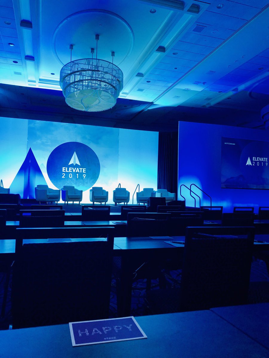 ATPCOnews's tweet photo. Are you ready? Because we are! #ATPCOElevate starts tomorrow. 65 speakers. 400 attendees. 160 countries. Can’t wait to see you. https://t.co/fjU8dQwEht