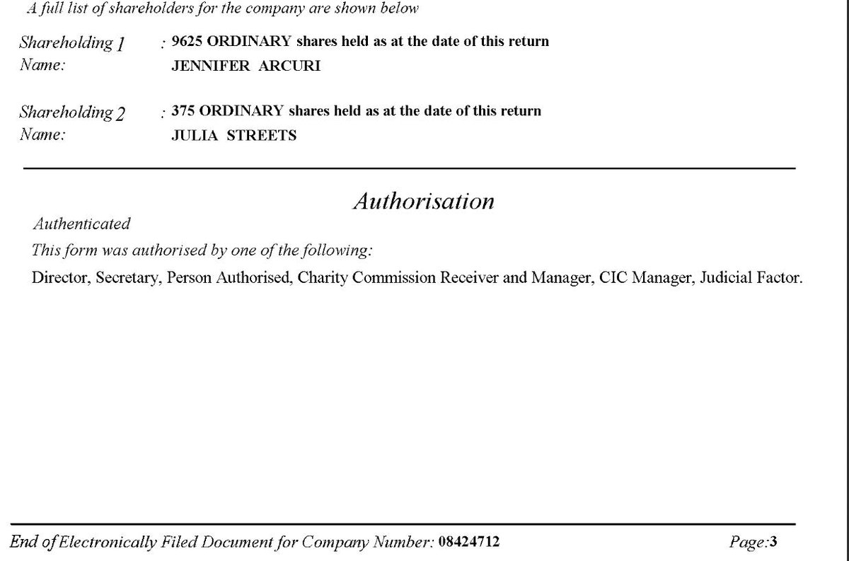 Just 8 months after Arcuri's InnoTech was set up in 02/2013, Julia Streets tweeted about the InnoTech Summit. On the 02/2014 annual return, Streets shows up as a shareholder of InnoTech along with 'BoJen' Arcuri. Julia links to some interesting bods ... https://themuttonclub.com/julia-streets-city-pr-to-stand-up-comedy/