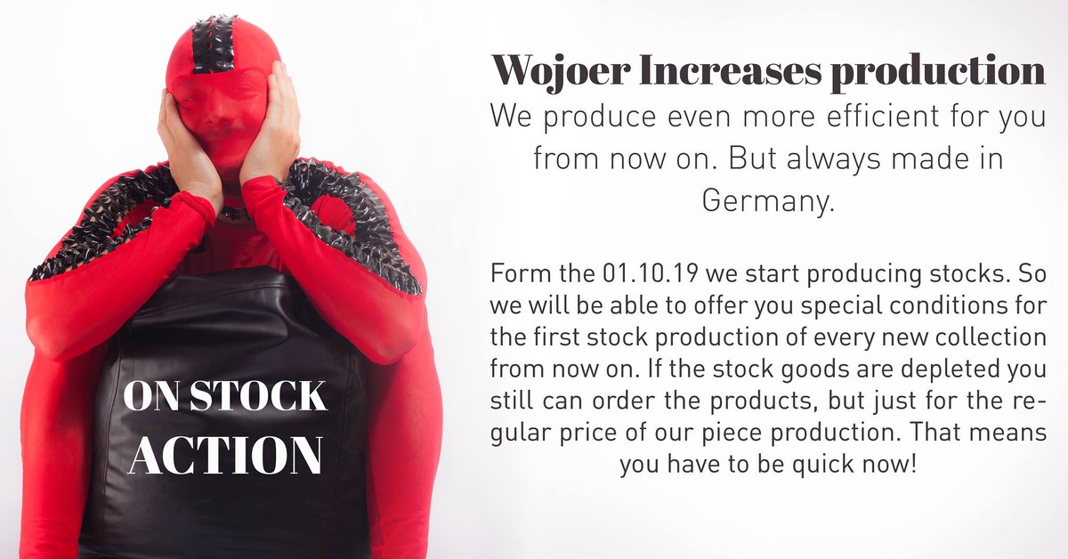 WOJOER_Brand's tweet photo. #newnews #shoppingqueen #havefun #bestprice #foryou #autumnaction #happyoctobre #rebelcollection #madeingermany #handmadewithlove https://t.co/vmMH2nsiwL