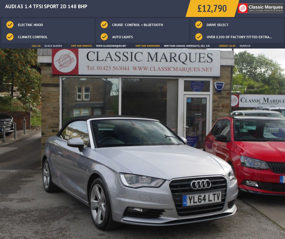classic_marques's tweet photo. With over 30 years experience, we pride ourselves on delivering the highest level of service to all our wonderful &amp; loyal customers in and around Harrogate. If we don’t have it we can find it! We’d love to help you find your next car 🚘 🙂 #harrogatehour https://t.co/oLOCulbv0W