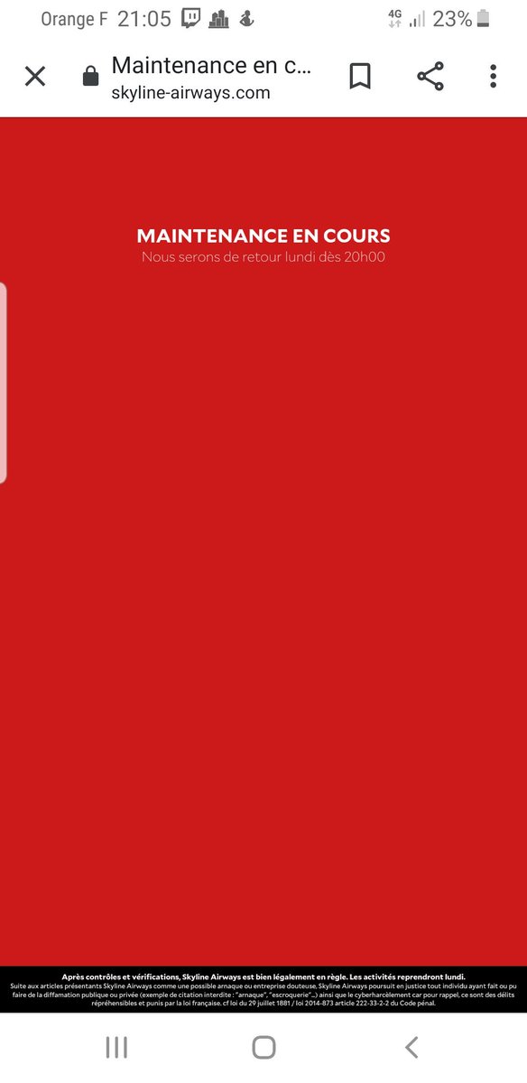 TlsMahb's tweet image. Pourquoi sont site est en maintenace a ce monsieur