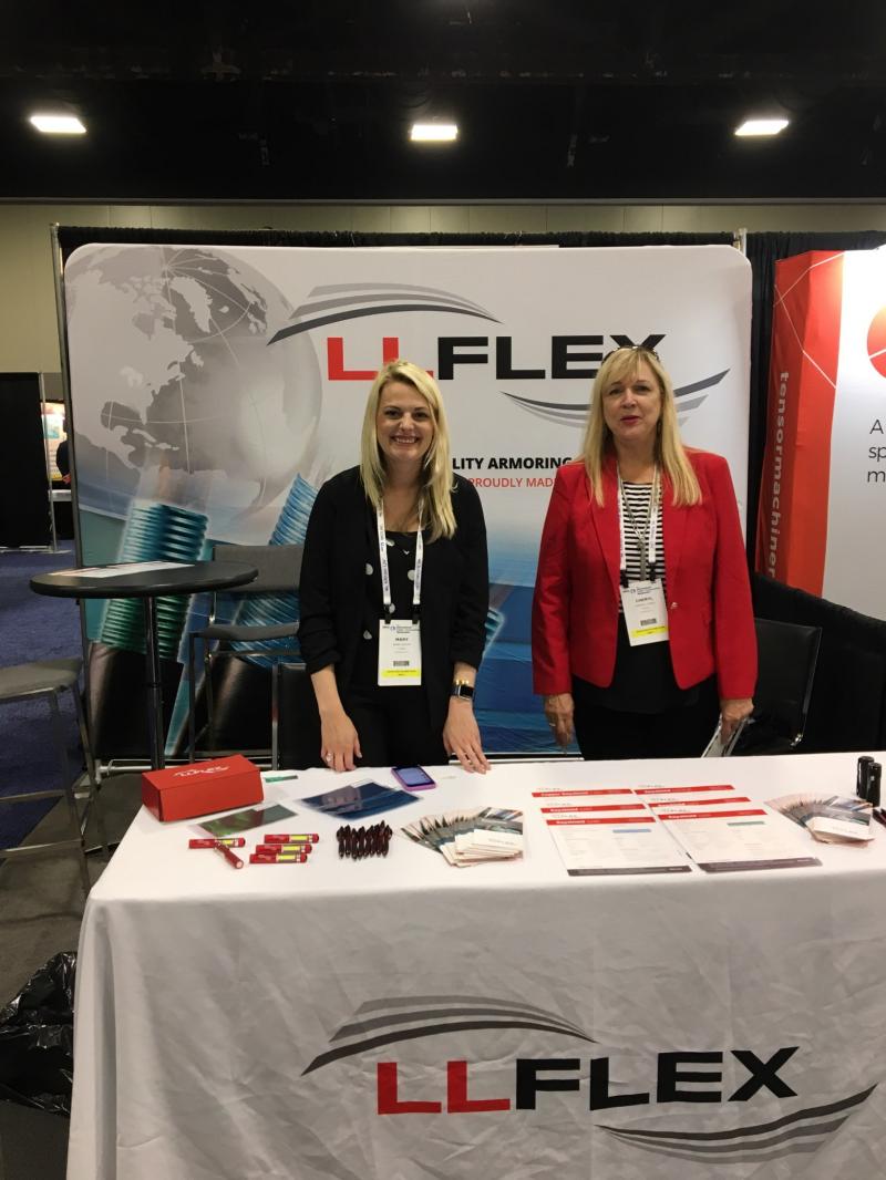 CableTechnology's tweet photo. #LLFlex is at the IWCS - The International Cable & Connectivity Symposium in Charlotte, NC this week. Stop by and visit Cheryl Craig, Mary Rolph and Peter Highfill at Booth 420! You can request a meeting via the LLFlex website. https://t.co/s7C2W91NUG #IWCS2019 #wireandcable https://t.co/03So1dC4oy