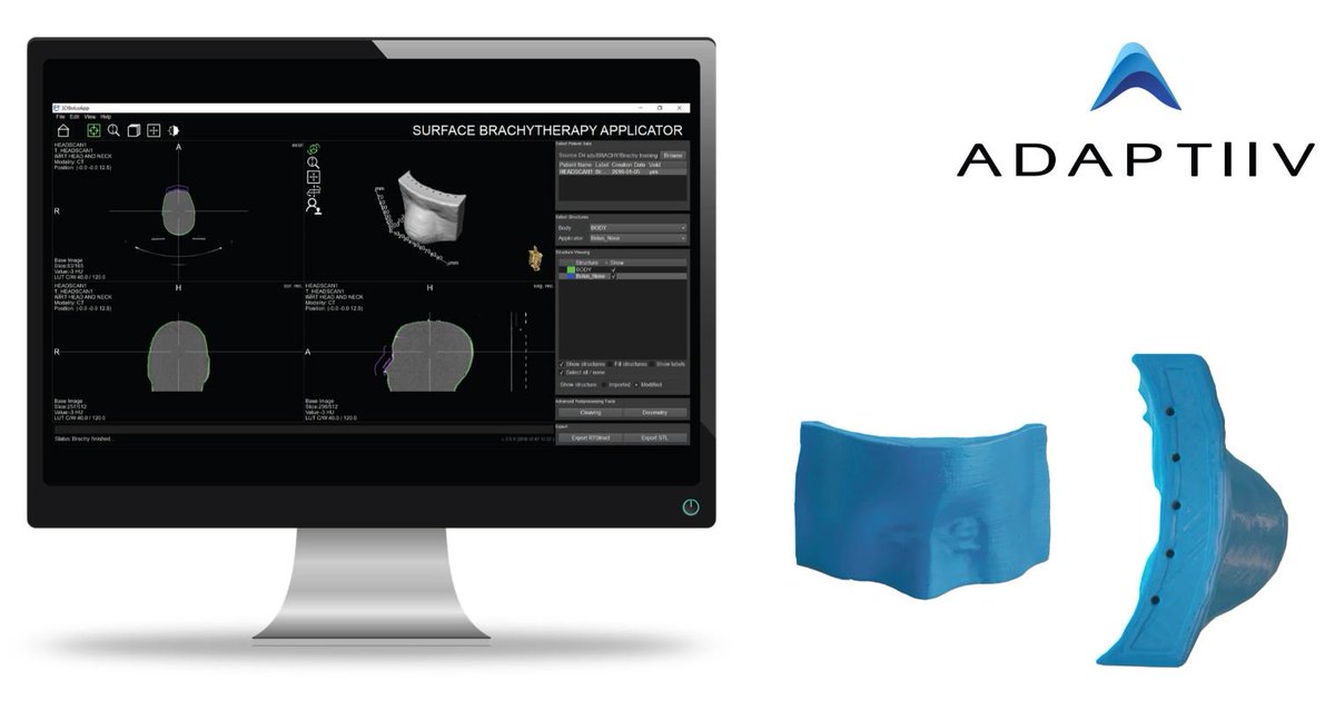 AdaptiivCo's tweet photo. We're excited to be attending a public info session this Sat. as part of @caro_acro_ca to discuss our innovative 3D printing software solution used in radiation oncology. #crof #Radiation_Fight_Cancer #askCrof https://t.co/CB3aNRPQqy