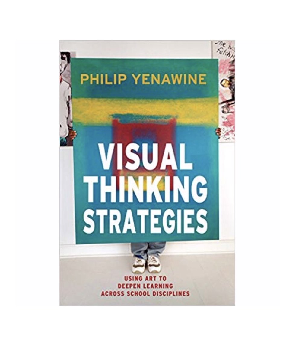 smelvin's tweet photo. Join us! We are launching the book study of Visual Thinking Strategies for any educator today! The practice encourages students to develop voice and independent thinking utilizing any text... (reading art as text!) - Sign up! https://t.co/7TfKmPmXwh #taeabookstudy #taeareads https://t.co/GLapk33iOn