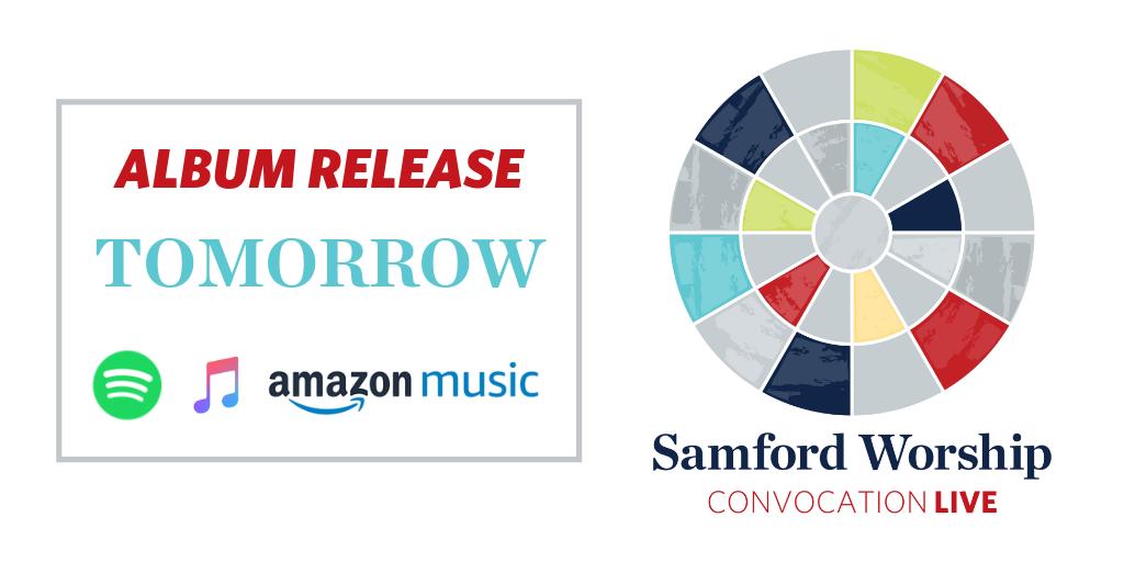SamfordCWA's tweet photo. We're excited to say that #ConvocationLive releases TOMORROW! Stay tuned! https://t.co/phQOl1DDRY