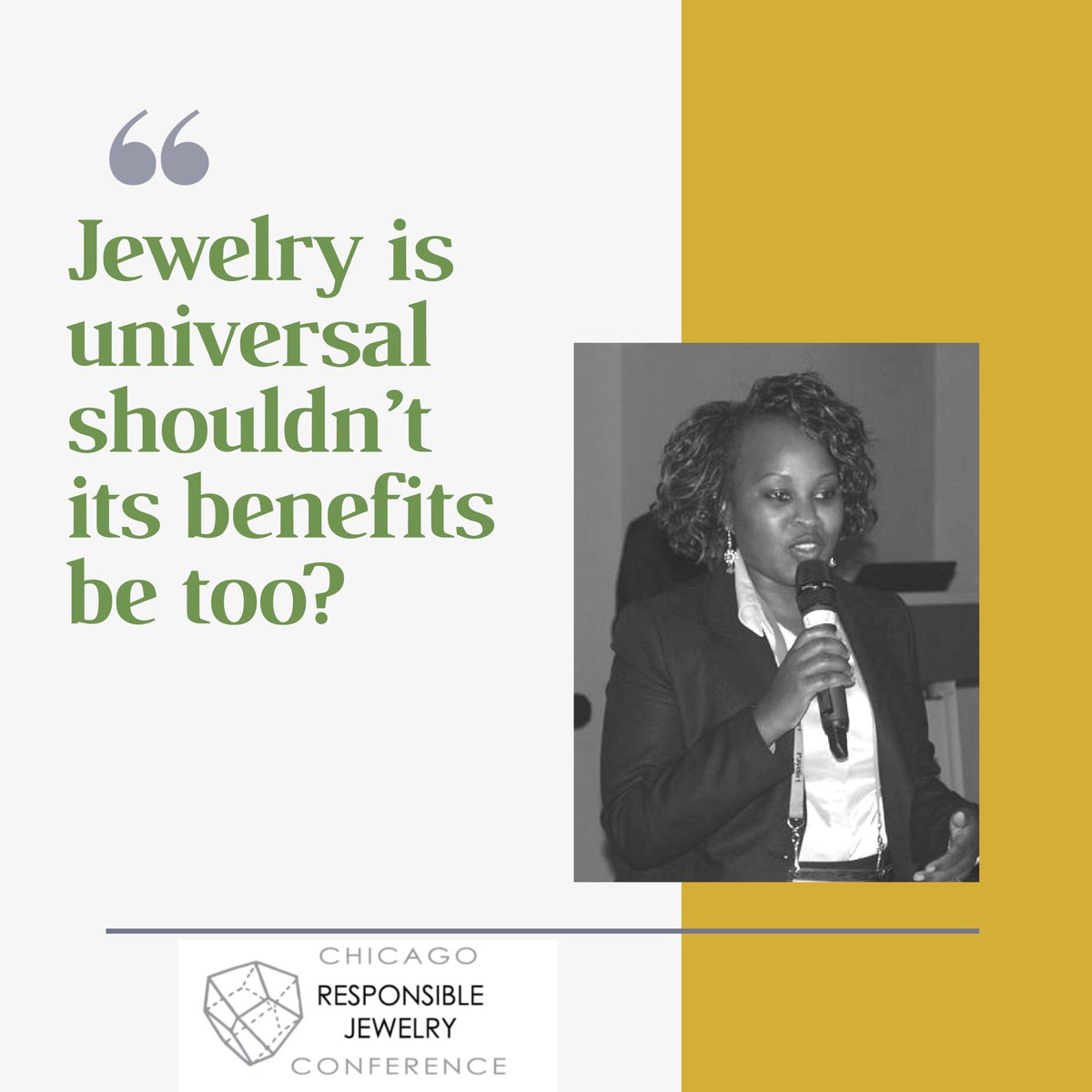 mgichuhi's tweet photo. I am leading a workshop on building an online marketplace for rough stones at the Chicago Responsible Jewelry Conference Oct 25-26 https://t.co/RgAZinZUlT. #ChicagoResponsibleJewelryConference #CRJC #jewelry #ethical #responsiblegemstones #speaker#gemstones #diamonds https://t.co/b6p4wYB5uf